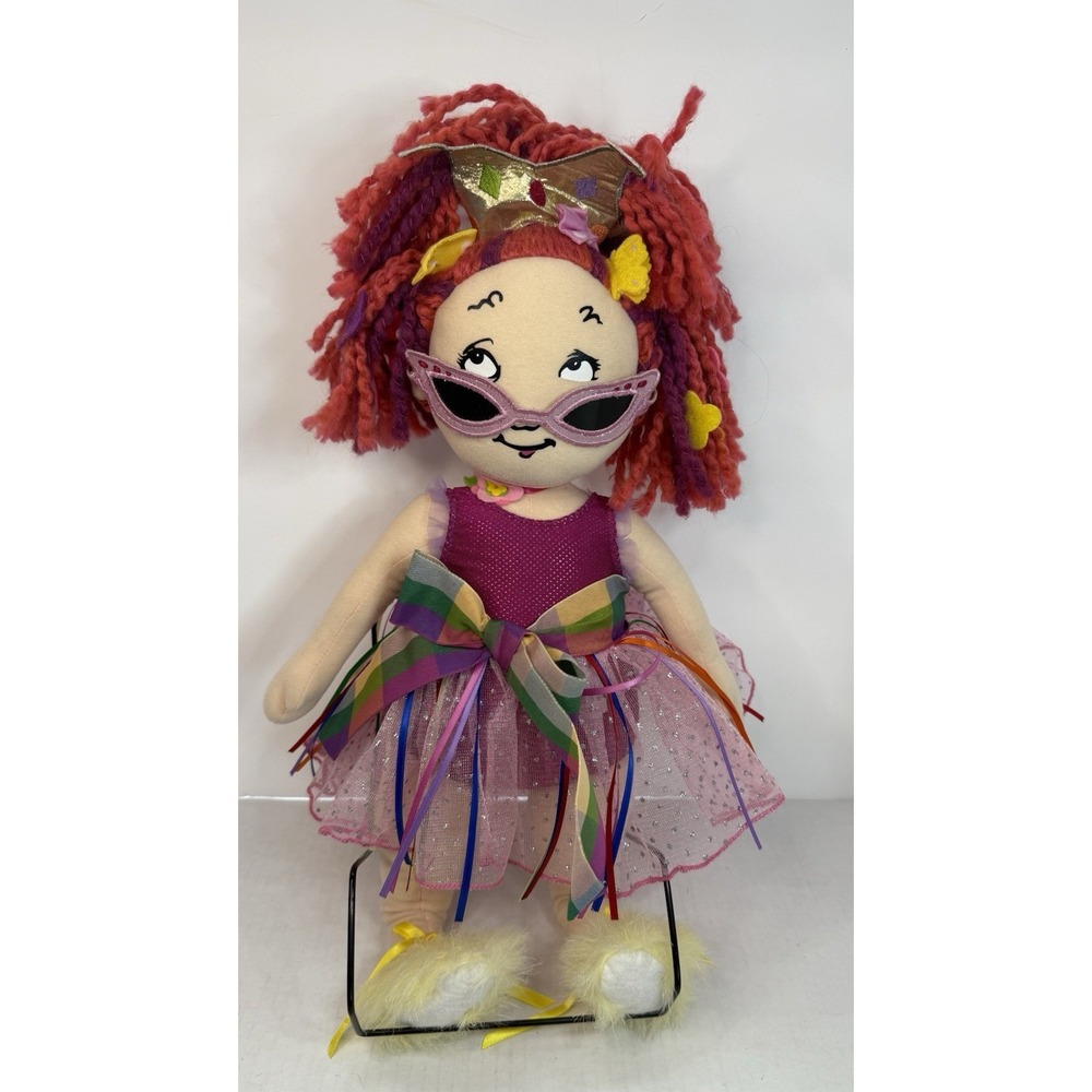 Madame Alexander Fancy Nancy Cloth Plush Doll 18" Ballerina Crown Yarn Hair 2008